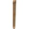 Ekena Millwork Traditional Arts & Crafts Rough Sawn Bracket, Western Red Cedar, 4"W x 38"D x 46"H BKT04X38X46TRA03RWR - alternate 4